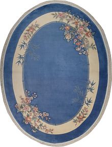 Ковёр 2,74х3,66 ШЕРСТЬ 90L 7180/207 овал