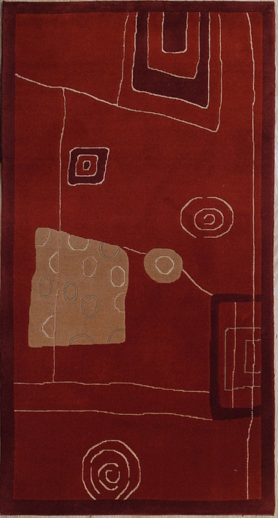 Ковёр 0,80х1,50 Тибет 100L+шёлк QH-1274C/ QS-BE4