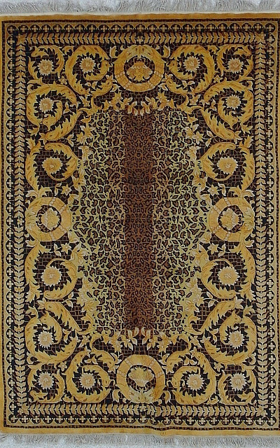 Ковёр 1,22х1,83 Версаль голд 100L 25/574/438