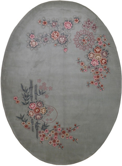 Ковёр 2,74х3,66 ШЕРСТЬ 90L 7088/292 овал