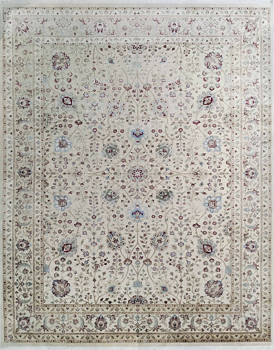 Ковёр 2,97х4,17 Авшан 1352 шерсть шелк на хлопке Индия