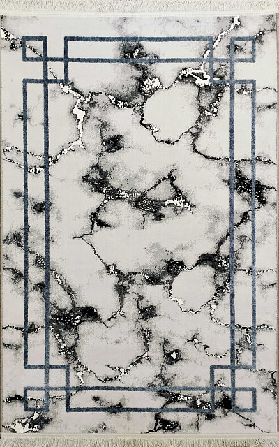 Ковёр 1,60х2,40 ОГ TN001/2 GRAY полиэстер filament TINA