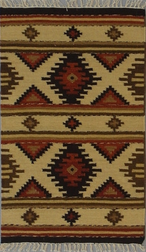 Ковёр 0,80х1,20 Килим аргент.шерсть с хлопком №4