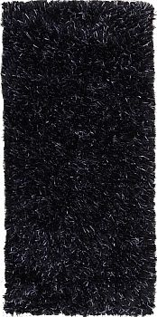 Ковёр 0,70х1,40 ОГ 80 P/C SHAGGY BLACK