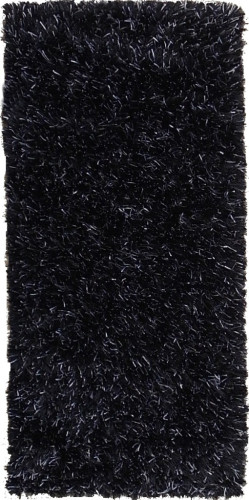 Ковёр 0,70х1,40 ОГ 80 P/C SHAGGY BLACK