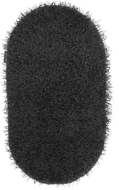 Ковёр 1,45х2,30 И-Шаги Мэджик блэк овал