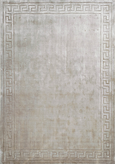 Ковёр 1,66х2,30 ОГL 103 V LUCKY Грек Уайт вискоза 1178 Индия