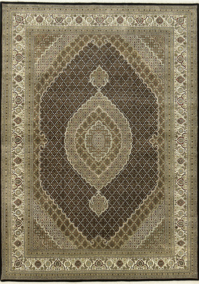 Ковёр 2,52х3,54 ОГ 138 W/S/C Джайпур 14/14 МАХИ шерсть/шелк/хлопок 799 Индия