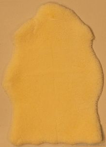 Шкура овцы ЖЕЛТАЯ малая