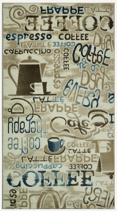 Ковёр 0,70х1,40 Сарай Классик 12847 M00 блю