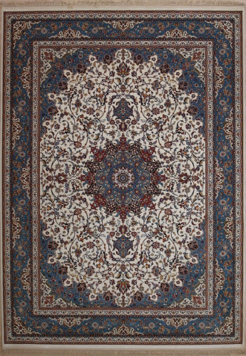 Ковёр 2,50х3,50 Isfahan крем/голубой