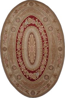 Ковёр 2,00х3,00 Савенери LT-02/379 овал