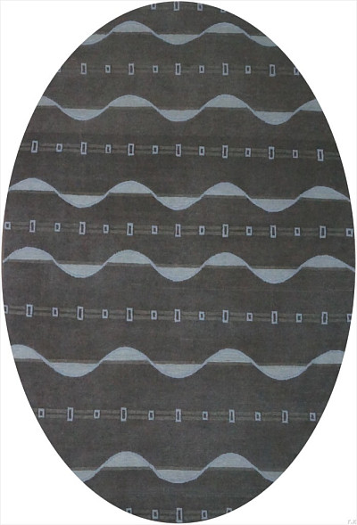 Ковёр 1,20х1,82 SHR210124 Шерсть овал