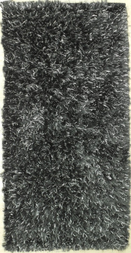 Ковёр 0,70х1,40 ОГ 80 P/C SHAGGY BLACK MIX