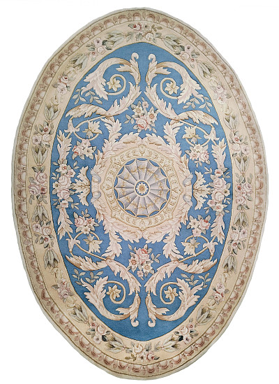 Ковёр 1,83х2,74 Савенери 146/207 овал