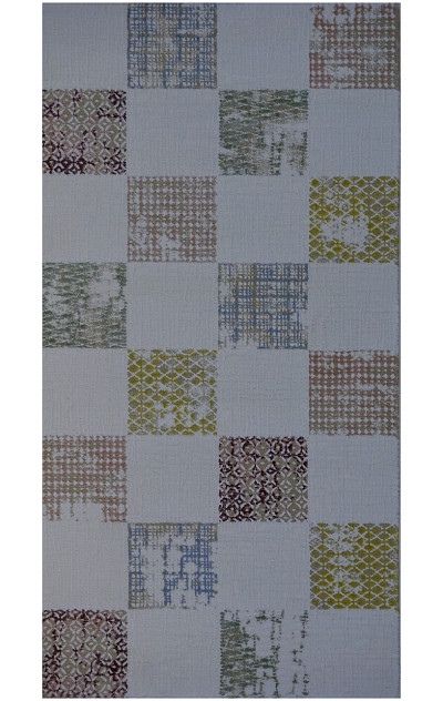 Ковёр 0,80х1,50 Сарай Дефне 12798/уайт