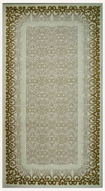 Ковёр 0,60х1,10 Сарай Классик 12783 A01 уайт-1