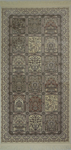 Ковёр 0,75х1,50 UNIQUE 0IS079 SILVER PASTEL P1