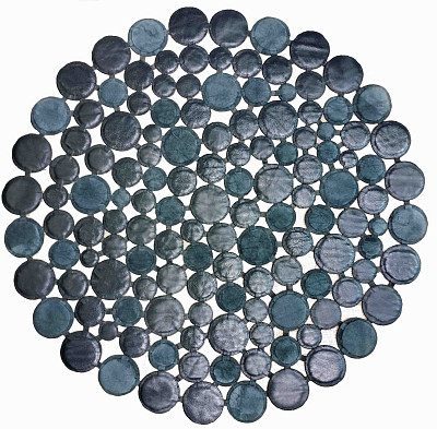 Ковёр 1,50х1,50 АВАНГАРД 100 черн Турция