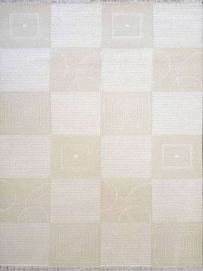 Ковёр 1,70х2,38 KAS.NEPAL ALMIRA KC-01B WHITE