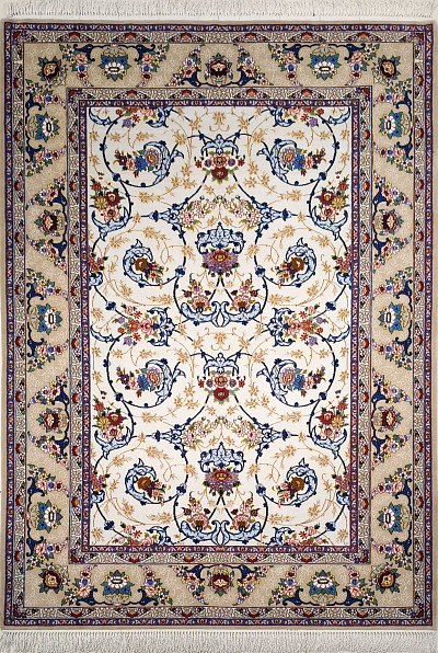 Ковёр 1,27х1,99 Наин ш/ш/ш Иран