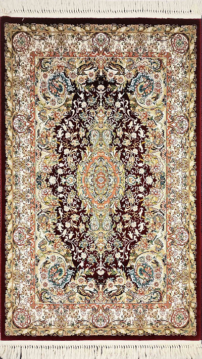 Ковёр 1,00х1,50 Соло Асатир Ред 2139