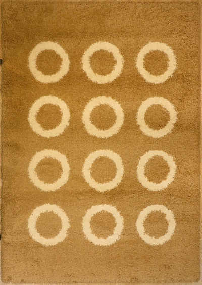 Ковёр 1,60х2,30 Шагги 001 елоу/беж