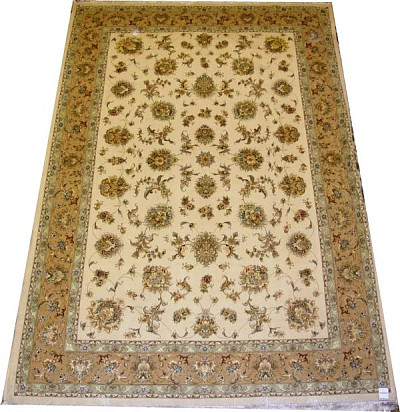 Ковёр 2,50х3,54 Тебриз 55 радж 83 айвори