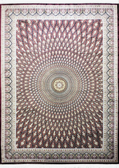 Ковёр 2,00х3,00 Qum G240 dark red