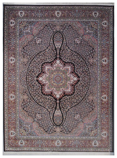 Ковёр 3,00х4,00 Э-Силк Тавоос Блек 1504