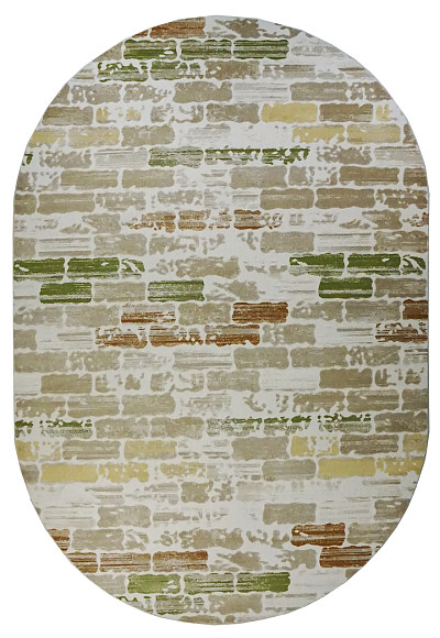 Ковёр 2,00х3,00 Сарай Классик 12863 LJ0 лайт беж овал