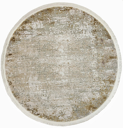 Ковёр 2,00х2,00 Lion 08069A ivory/grey круг