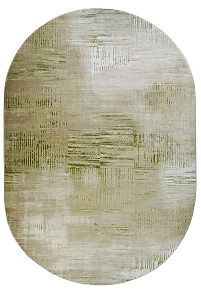 Ковёр 2,00х3,00 Сарай Классик 12861 AY0 уайт/грин овал