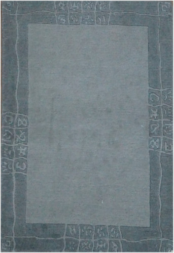 Ковёр 0,58х0,88 SHR060342 шерсть бел.синий