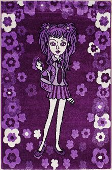 Ковёр 1,20х1,80 Кид Коллекция 345 лили/лила