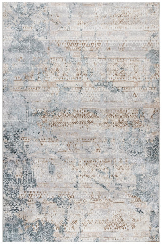 Ковёр 2,00х2,90 БЕЛЛА D057A-CREAM SHIRINK/BLUE FDY