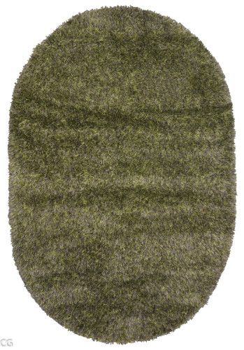 Ковёр 1,90х2,80 И-Шаги Спайдер SR-66 грин овал