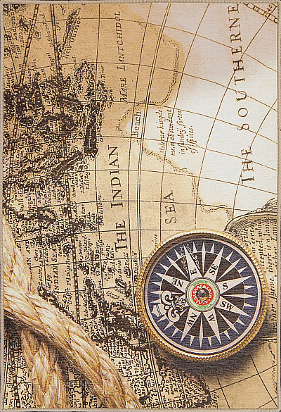 Ковёр 1,20x1,80 Gallery/ Old map