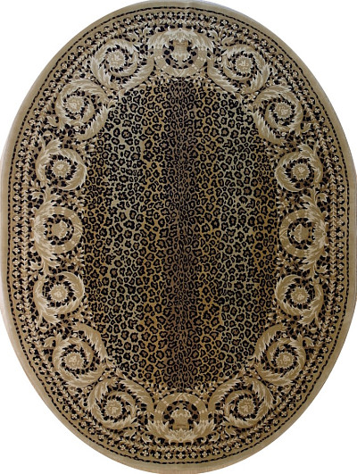 Ковёр 2,00х3,00 Версаль голд 100L 25/574/1М овал