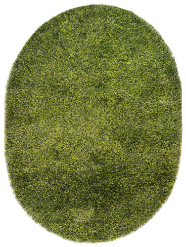 Ковёр 1,70х2,40 Indien Shaggy Speyder,SR-66 green,oval 19749/27