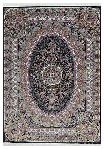 Ковёр 2,50х3,50 Э-Силк Аршиа Блек 1504