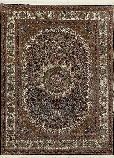 Ковёр 3,11х4,29 шёлк pure 400L 8 Китай