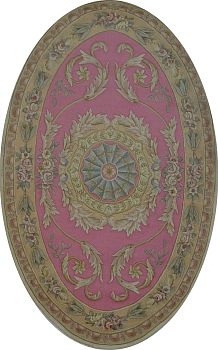 Ковёр 1,52х2,44 Савенери 146/214 овал