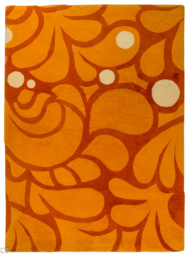 Ковёр 1,70х2,40 из овчины Bowron оранж