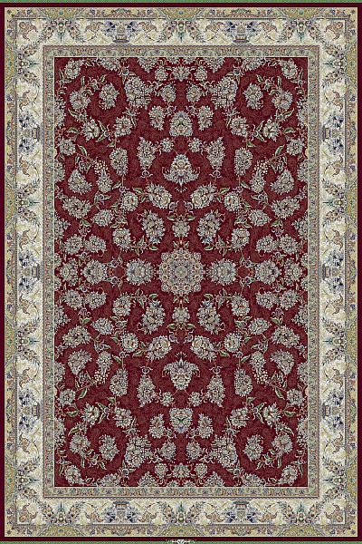 Ковёр 3,00х4,00 QUM 220-DR/12 маш.раб. с ручной обр. тенсел/шелк