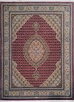Ковёр 1,53х2,04 Tabriz Mahi (шёлк BORDER) PIROOZIAN 235125 500т.уз шерсть+шёлк осн.шёлк vinic/cream