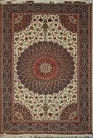 Ковёр 1,73х2,55 Tabriz Gonbad Dargahi MOHAMMADI 237715 500.000уз шерсть+шёлк осн.хлопок cream/d.blu