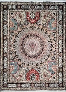 Ковёр 3,05х4,01 Tabriz Gonbad MOHAMMADI 236241 500.000уз шерсть+шёлк осн.хлопок mix/mix Иран