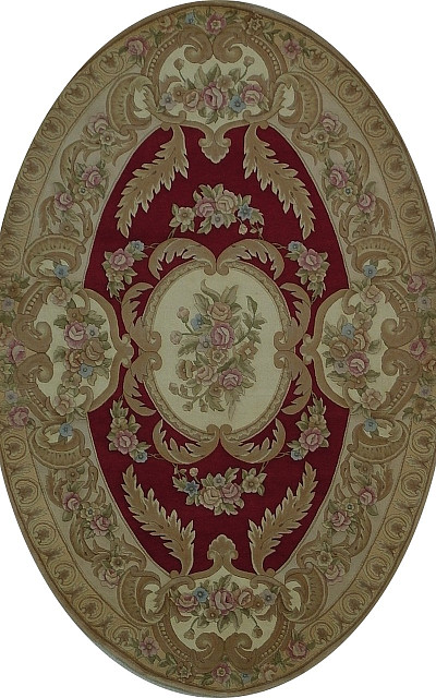 Ковёр 1,83х2,74 Савенери 140/379 овал