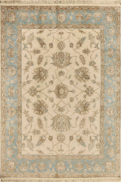 Ковёр 1,48х1,94 INDIAN BAMBU P2138 ivory/blue